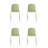 Holi Stacking Perforated Side Chair-95376542