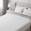 Matelas simple Aysa, mousse mémoire, housse en polyester blanc, 12 pouces-131278006-131278011