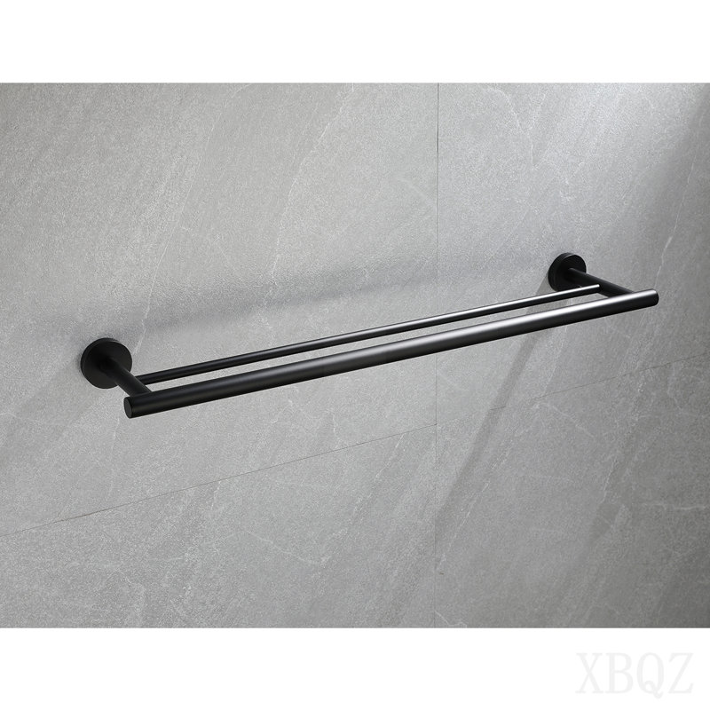 Porte-serviettes mural 23,6 po, Matte Black