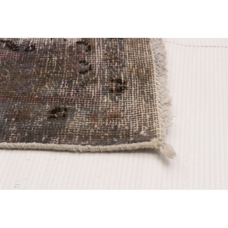 Tapis taupe à transition de couleur 9 pi 6 po x 12 pi 4 po