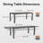 10-Person Extendable Aluminum Outdoor Dining Table