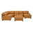 Antanisha Leather U-Shaped Sectional-2139570355