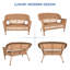 Ensemble de canapé avec coussins 2 pièces Nathanael-1280664306-1280664305