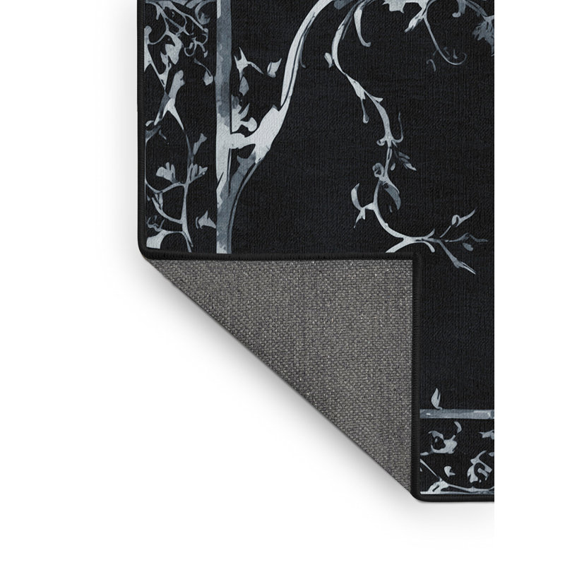 Tapis Nocturnal Serenity, Carré 3 pi