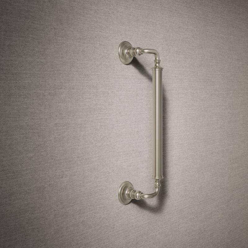 Kohler Artifacts Grab Bar, Vibrant Brushed Nickel, 18"W