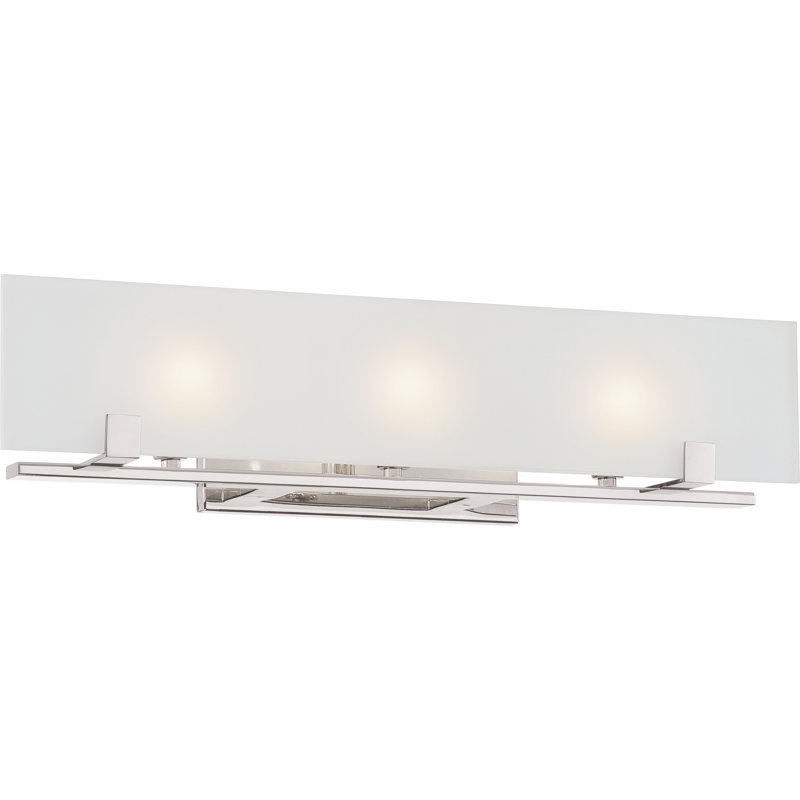 Barre d'éclairage de salle de bain 3 lumières Sutter
