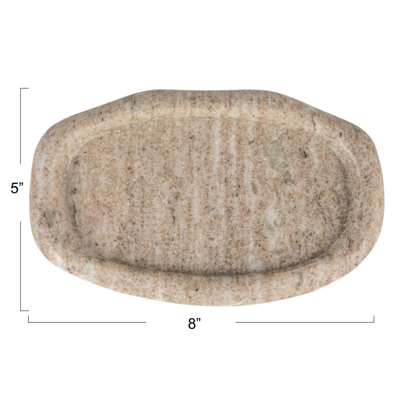 Oval Marble Serving Tray