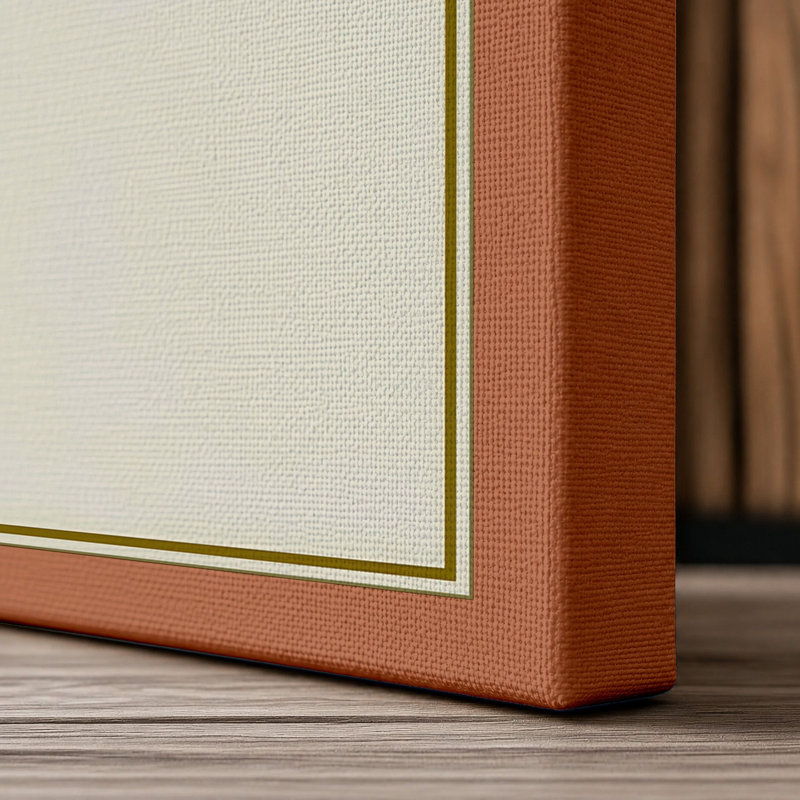 Print, 24x16 - 61.0 x 40.6 cm, Terracotta Border
