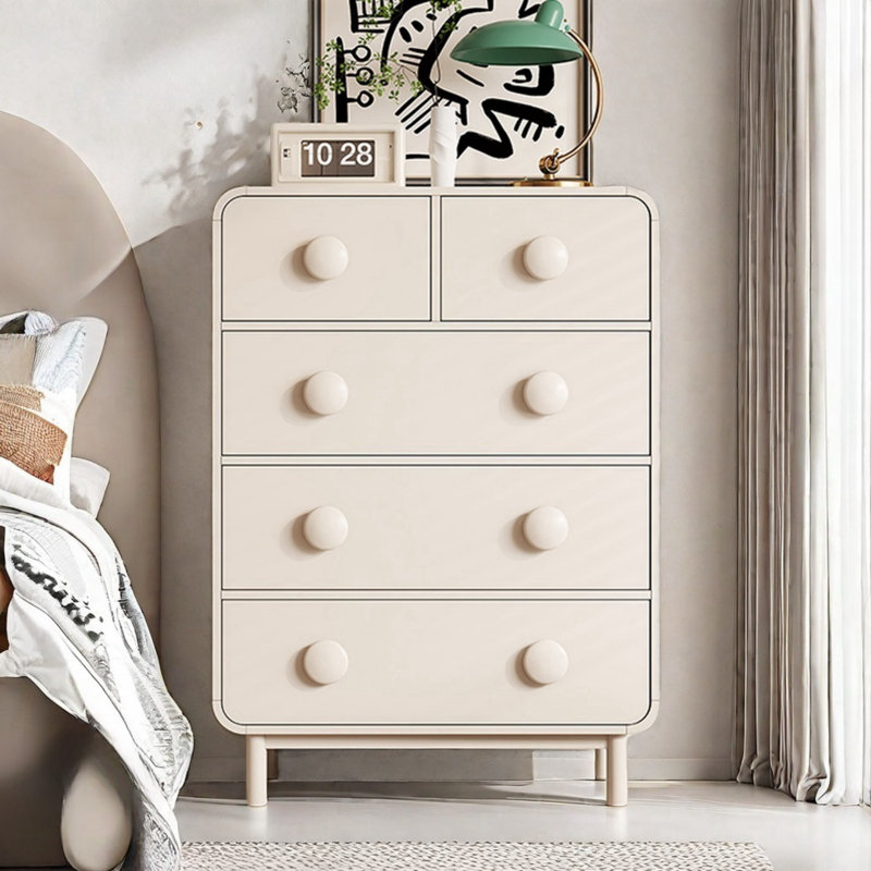 Elegant 5-Drawer Accent Chest for Entryway