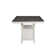 Fulkerson 5-Piece Counter Height Extendable Rubberwood Solid Wood Dining Set