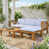 Finition naturelle + coussins gris est en rupture de stock