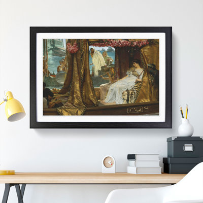 Anthony and Cleopatra by Lawrence Alma-Tadema - Picture Frame Graphic Art