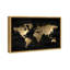 Large Mapamundi Gold - Print on Canvas-696677163-696677158