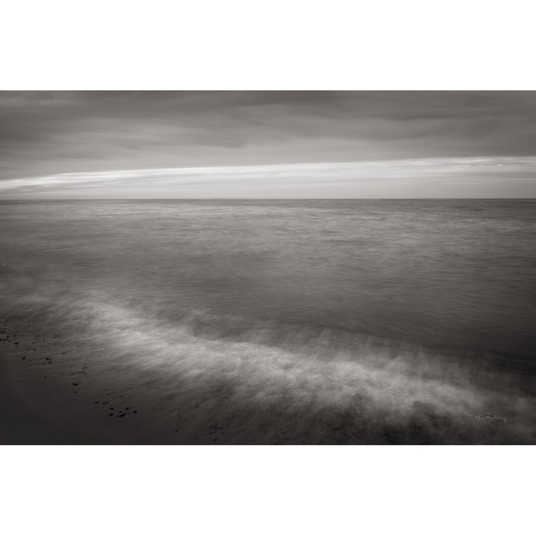 Leinwandbild Lake Superior Beach I BW