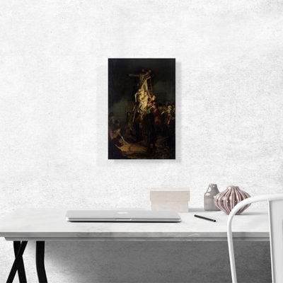 " Descent Of The Cross 1634 " by Rembrandt Van Rijn Painting Print