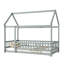 Lit en bois pour lit simple avec structure de toit, garde-corps de sécurité-1771465047