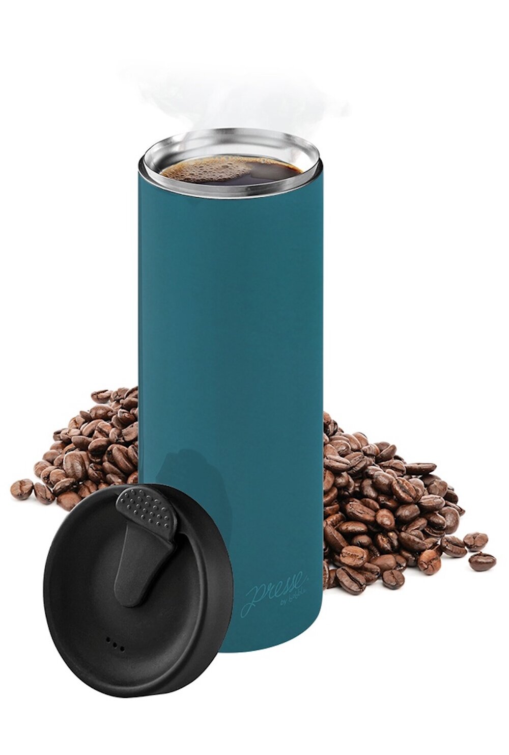 Zojirushi Stainless Mug, 12 oz, Turquoise Blue