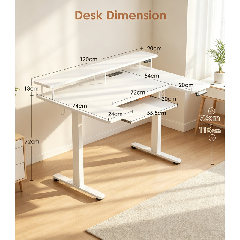 U-Shaped Standing Desk