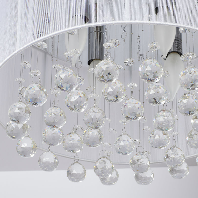 Plafonnier encastré 4 lumières Ibtihal