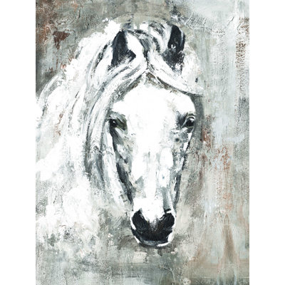 " Horse Hand Painted "