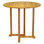 Oxford Teak Outdoor Round Bar Table
