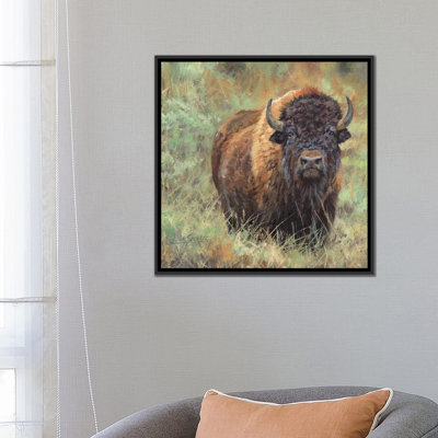 «Bison II», impression sur toile