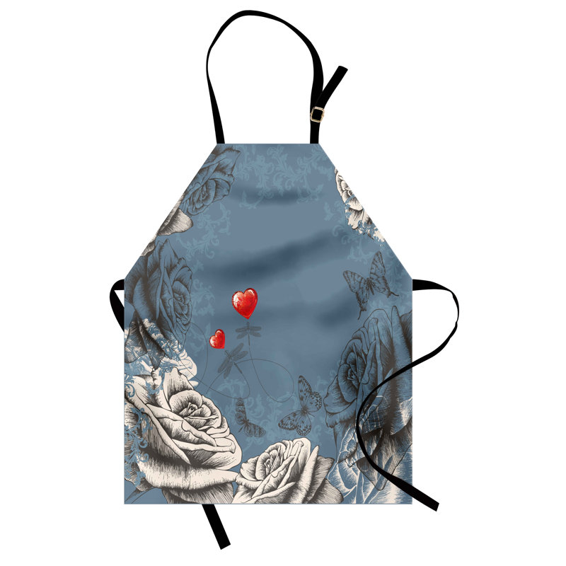No Pattern Bib Apron