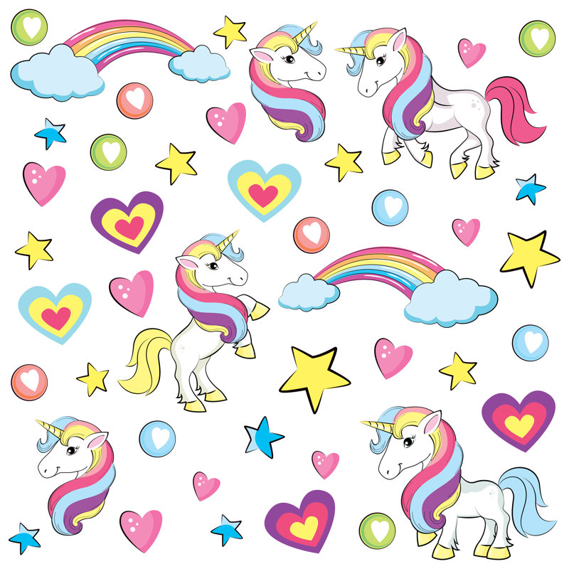 Unicorn Kids Wall Sticker