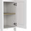 Bathroom Cabinet With Four Shelves And Single Door - Structure Chic Style