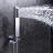 Modern Shower Faucet System with Hand Shower and Diverter,Wall Mount Shower Faucet System-58712687