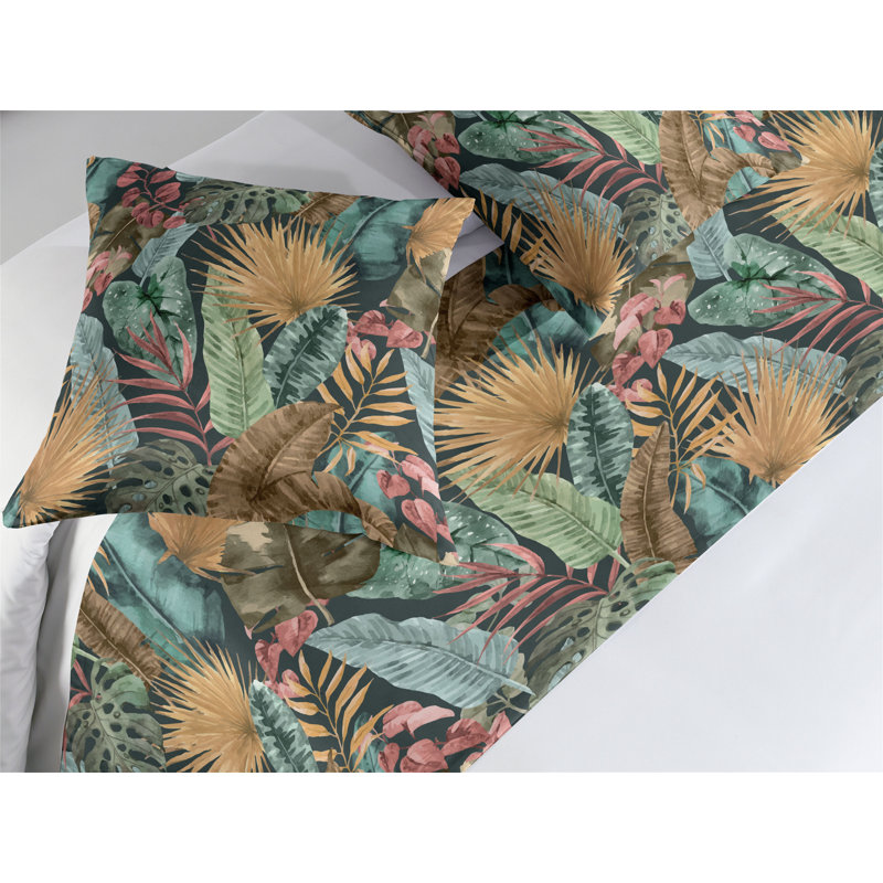 Ensemble de chemin de lit Ambesonne Tropical, Très grand lit
