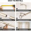 Curtain Pole 80 To 148Cm, Curtain Poles For Eyelet Curtains, Acrylic Diamond Decorative-211191923