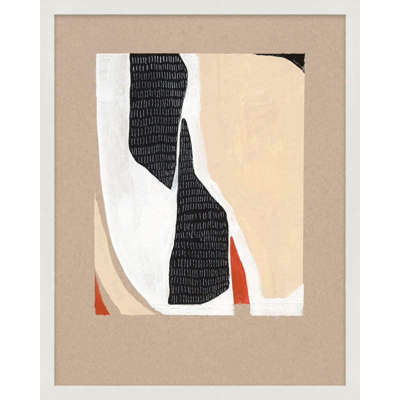 Distant View 1 by Andrea Stokes, White Framed, 50" H x 40" W