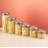 Set of 6 JoyJolt Glass Storage Jars w/ Airtight Lids