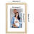 Picture Frame - Americanflat Frame with Mat - Wide Molding - Shatter-Resistant Glass-101064366-101064372