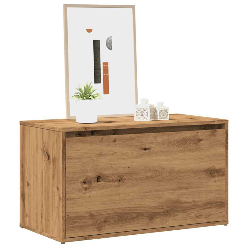 Gieseltraud Storage Bench, artisan oak