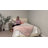 Boucle Bed Frame with Adjustable Headboard, Upholstered Bed Frame with Soft Rounded Corners, No Box Spring Needed/Easy Assembly/Noise Free-491979199-491979192