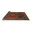 Tapis traditionnel rouge / bleu-427328913