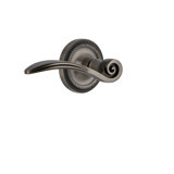 Rope Rosette Passage (Hall & Closet) with Swan Lever