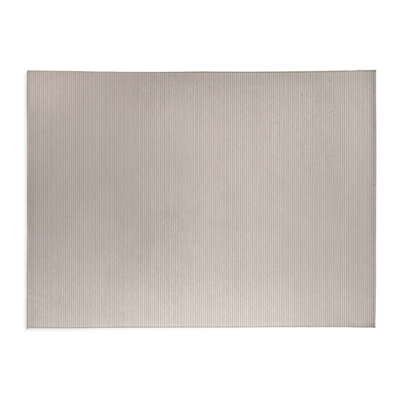 Random Stripes Kids Play Mat, Taupe/Beige, Rectangle 4' x 6'