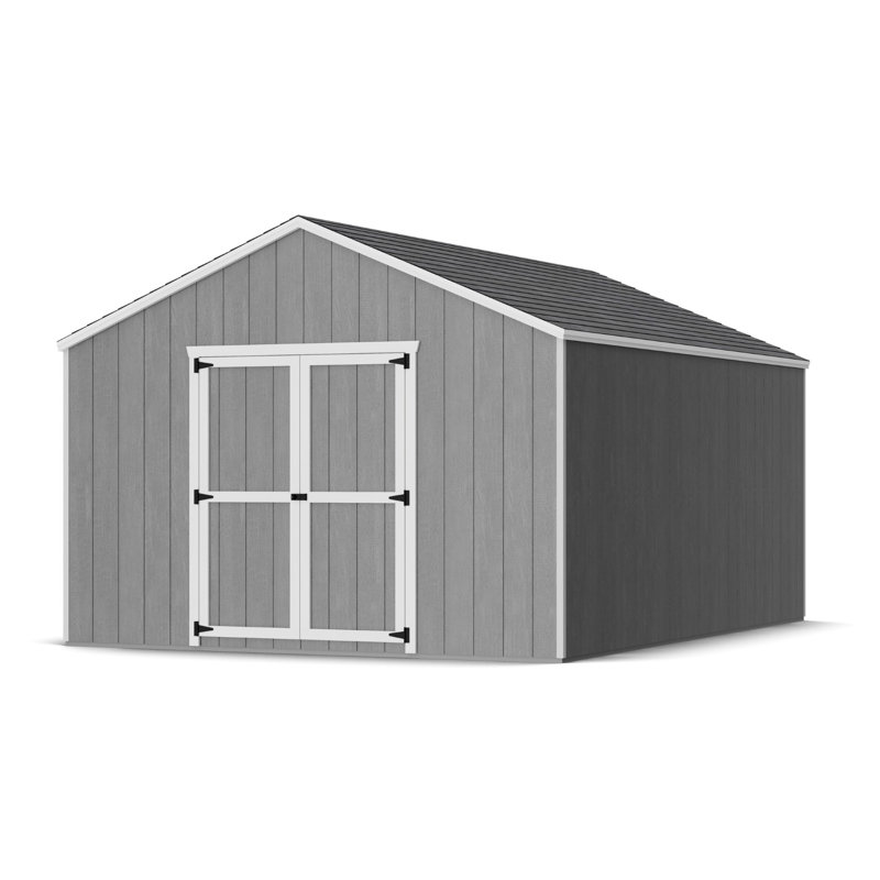 Value Gable Outdoor Wood Storage Shed, No, 12' x 16'