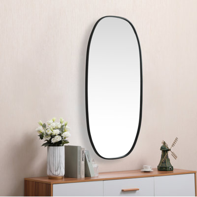 Bertin Metal Oval Wall Mirror