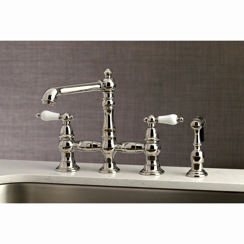 Robinet de cuisine Kingston, Nickel poli