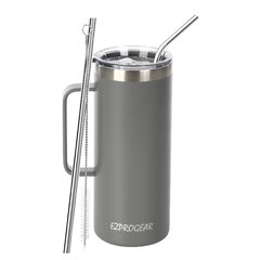 Dream Lifestyle Stainless Steel Tumbler with Spill-Proof Lid and Straw, Unbreakable Metal Drinking Glasses for Office School, Leak-Proof Thermos Mug