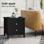 50 cm W Bedside Table-14382324