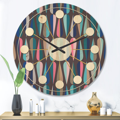 Solid Wood Wall Clock