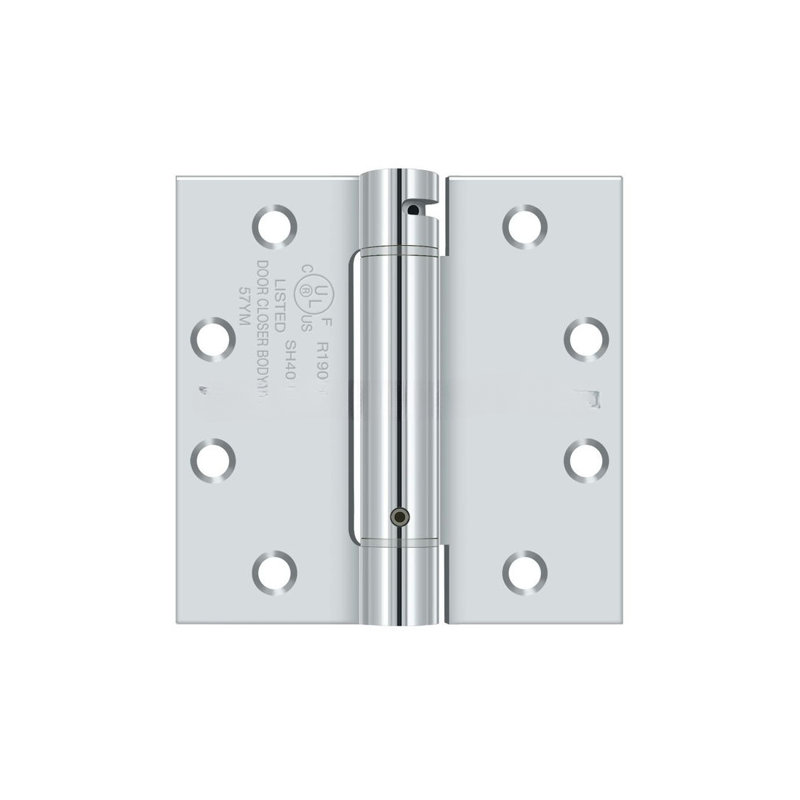 Steel Hinge, Polished Chrome