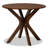 Etien 5-Pc Rubberwood Solid Wood Dining Set in Walnut Finish, 37.4'' H X 18.7'' W X 20.5'' D