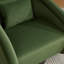 Fauteuil d'appoint pivotant en velours Leda-130624486