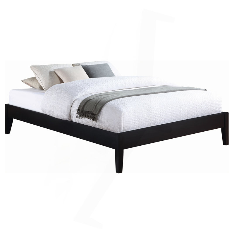 Ridgeview Dark Cocoa Queen Storage Panel Bed, Queen, Black